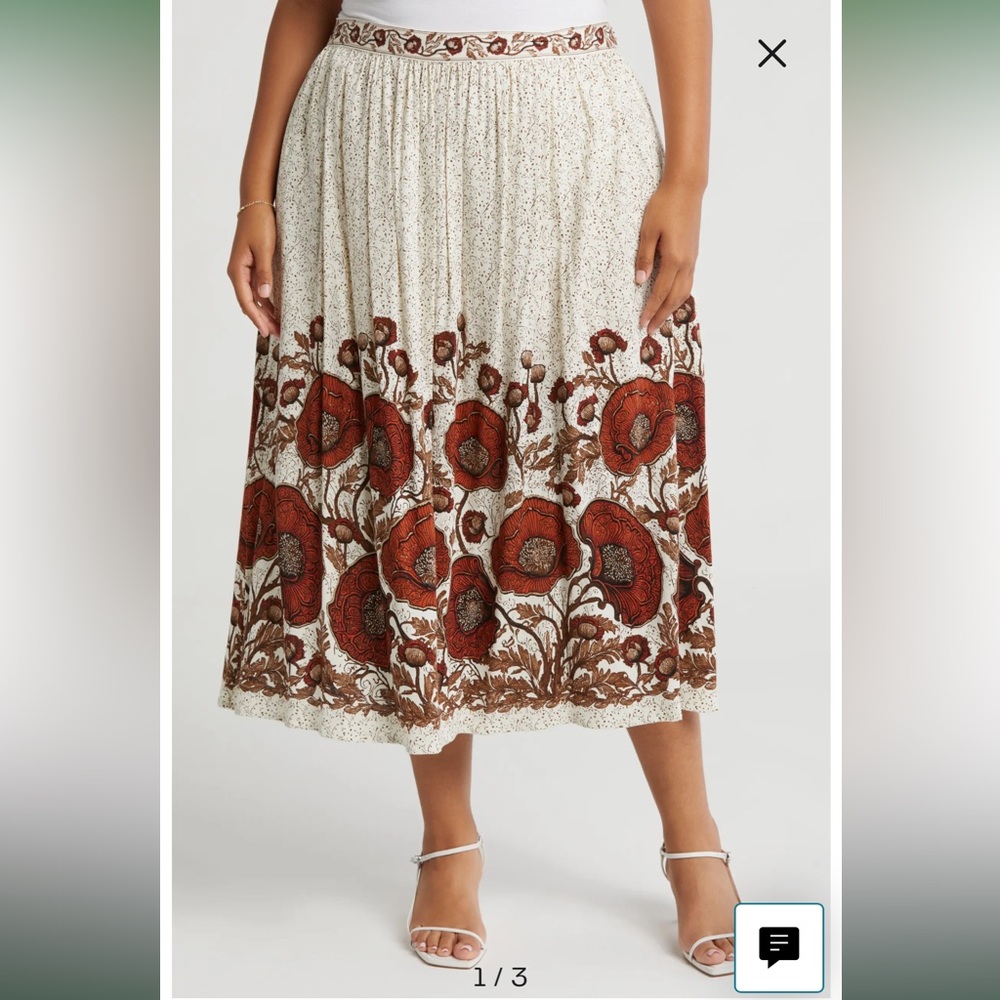 Floral Maxi Skirt